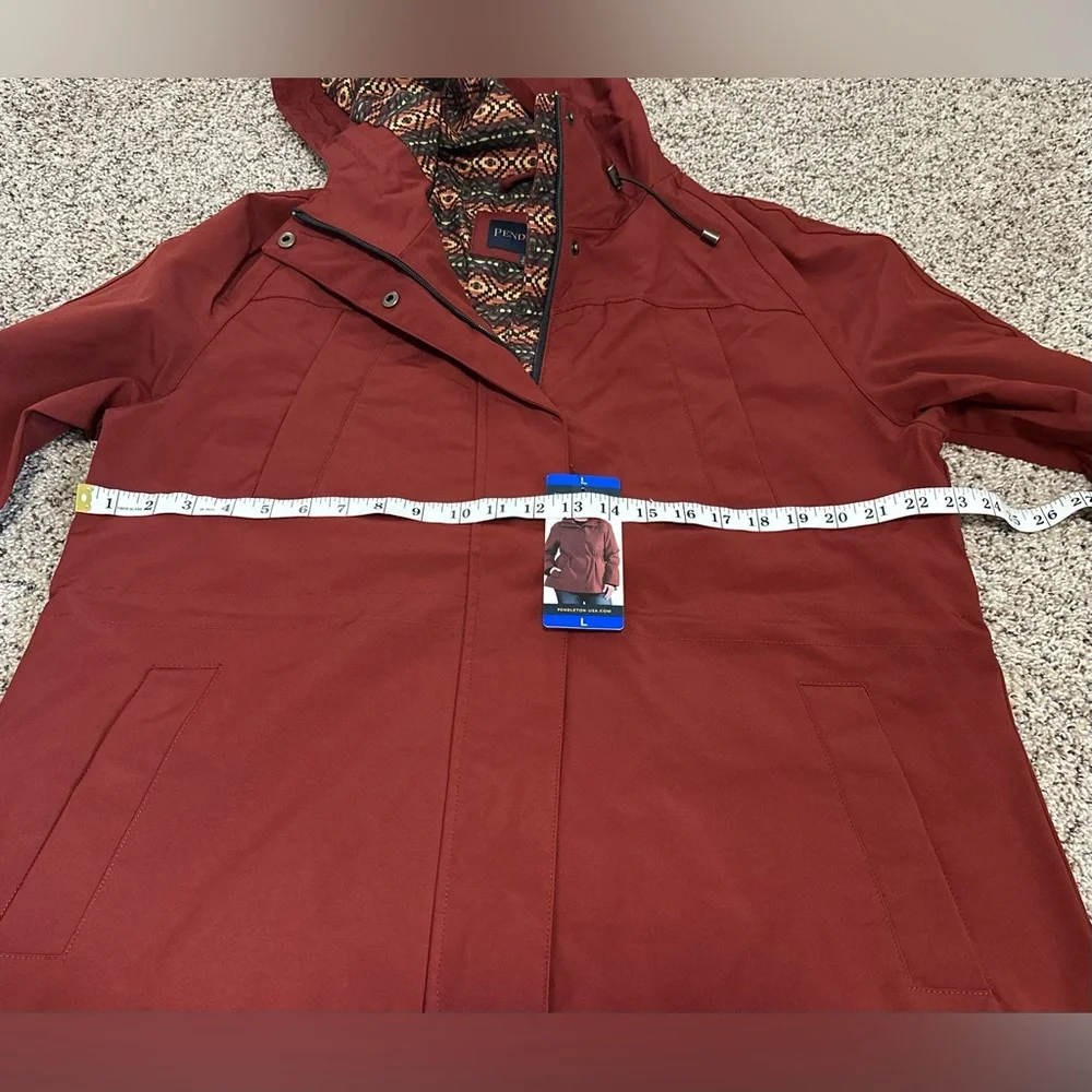 🧡NWT Pendleton Women's Hooded Rain Jacket - Wind Resistant, Waterproof🧡 - Picture 5 of 12